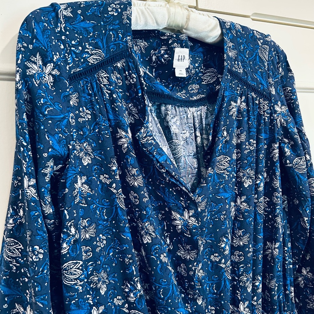 GAP Floral Romper Sz XS - Picture 2 of 8